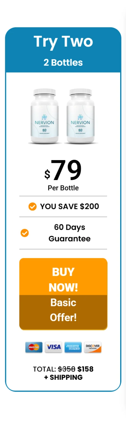 Nervion™ 2 bottles pricing